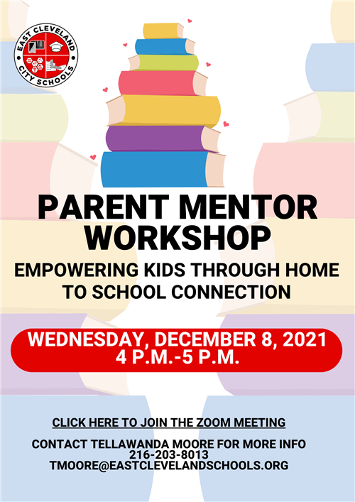 December Parent Mentor Workshop